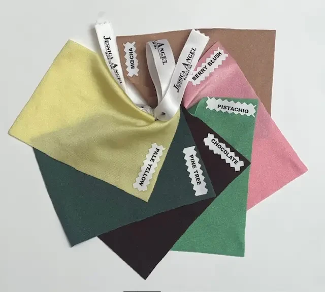 color swatches