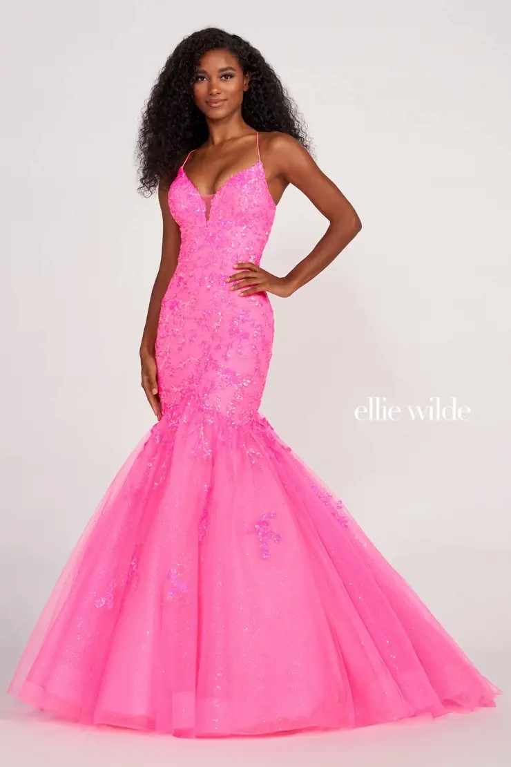 mermaid prom dress
