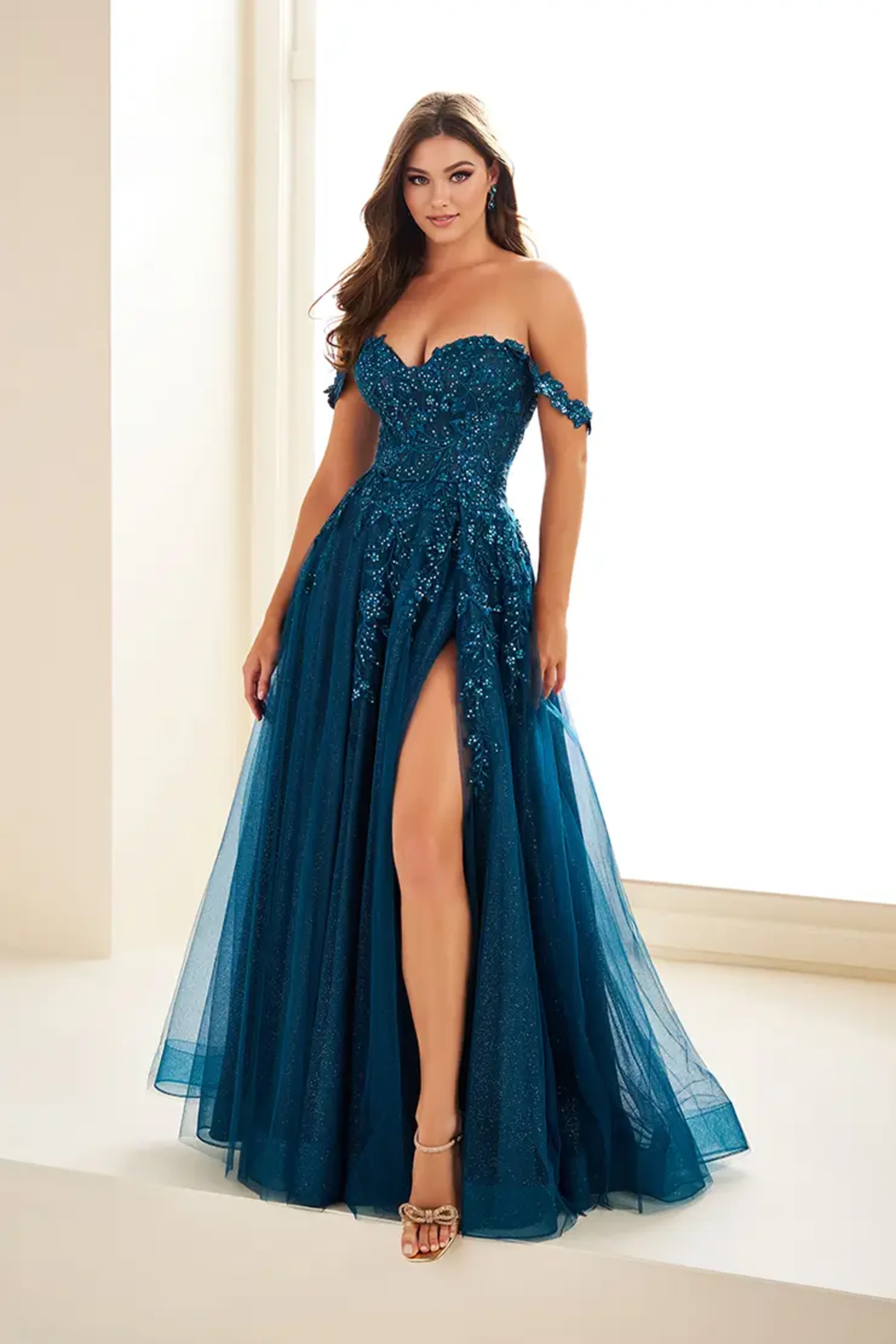 black and turquoise bridesmaid dresses Turquoise main image 1